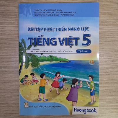 Sách - Bài tập phát triển năng lực Tiếng Việt Lớp 5 tập 1+2