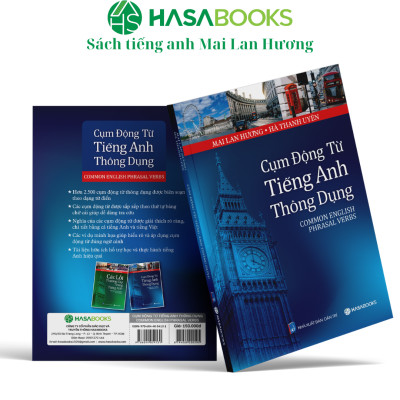 Combo 2 Cuốn Giải Thích Ngữ Pháp Và Cụm Động Từ Tiếng Anh Thông Dụng