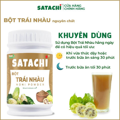 Bột Trái Nhàu nguyên chất SATACHI. Hộp 418g