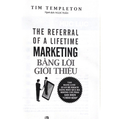 Marketing Bằng Lời Giới Thiệu - Vanlangbooks