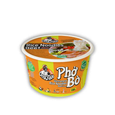 Phở Bò Ông Chà Và Hộp Ăn Liền 150g - Phù Hợp Cho Người Ăn Chay