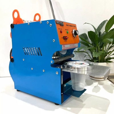 Máy Dập Cốc, Máy Ép Nhiệt Thủ Công D8 YILI Electric, Máy Dập Nắp Cốc hàng nhập khẩu