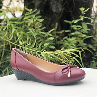 Giày búp bê nữ đế xuồng hot trend 2020 thời trang đính nơ siêu độc 21434