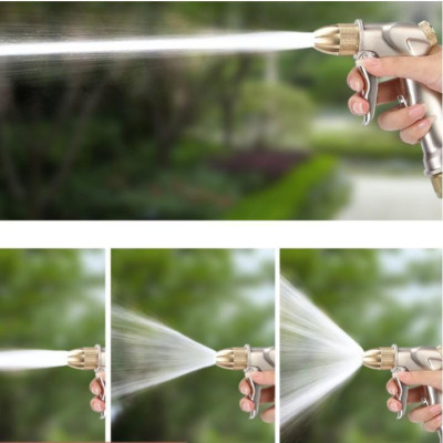  Bộ dây vòi xịt nước rửa xe, tưới cây . tăng áp 3 lần, loại 3m, 5m 206701-1 đầu đồng,cút,nối nhựa v+ tặng móc khoá