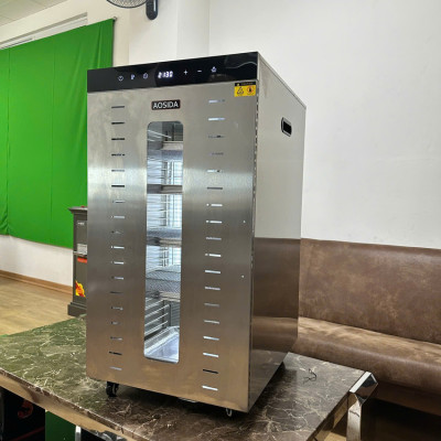 Máy sấy thực phẩm công nghiệp thương hiệu cao cấp AOSIDA SS-24H 24 khay - Dung tích 215L - Hàng nhập khẩu