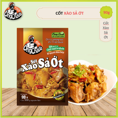 Sốt Xào Sả Ớt Ông Chà Và 90g (Chili & Lemongrass Stir Fried Sauce)