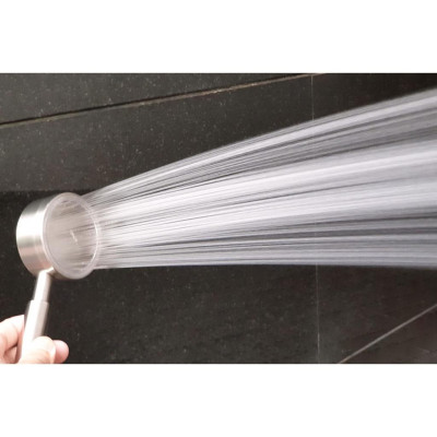 Bộ tay dây sen siêu tăng áp INOX SUS 304 Eurolife EL-119SH (Trắng vàng)