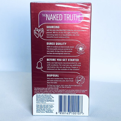 Bcs Durex Fetherlite Mỏng Trơn - Hàng Chính Hãng - Nhập Khẩu Thái Lan - 12s