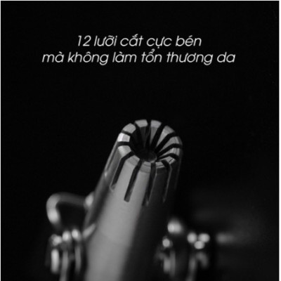 Dụng cụ cắt tỉa lông mũi bằng thép không gỉ, dễ dàng rửa sạch - Hàng chính hãng