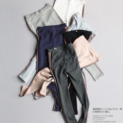 Quần legging Kẻ Sọc (ĐEN)