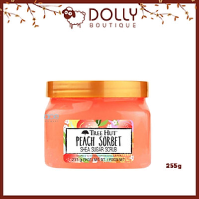 Tẩy Tế Bào Chết Body Tree Hut Shea Sugar Peach Sorbet 255g