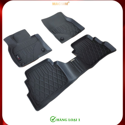 Thảm lót sàn xe ô tô Mazda CX5 2012-đến nay Nhãn hiệu Macsim chất liệu nhựa TPE cao cấp màu đen