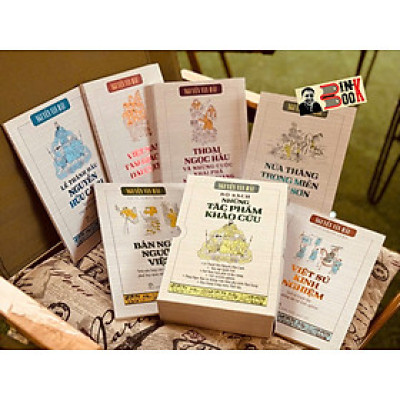 (Boxset 6 Cuốn)  NHỮNG TÁC PHẨM KHẢO CỨU NGUYỄN VĂN HẦU: Lễ Thành Hầu Nguyễn Hữu Cảnh, Bản ngã người Việt, Việt Nam tam giáo sử đại cương, Việt sử kinh nghiệm, Thoại Ngọc Hầu và những cuộc khai phá miền Hậu Giang, Nửa tháng trong miền Thất Sơn - NXB Trẻ