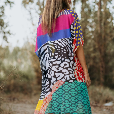 Đầm Cánh Dơi Kết Hạt Cotton Isla Bonita