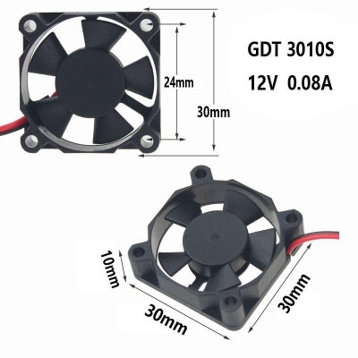 1pcs Gdstime 301 3cm 30mm 30x1mm DC 11V 1 Meter Cable Smart CPU Computer DC Cooling Cooler Fan