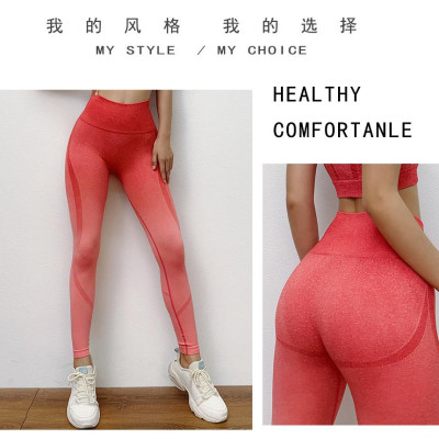 Bộ Quần Áo Thể Thao Nữ Gồm Quần Dài Và áo Ngắn Tay Croptop Vải Dệt Kim Quảng Châu ( Áo đã sẵn mút nâng ngực )