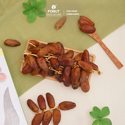 Chà Là sấy khô nguyên cành Tunisia (hộp 500gr)