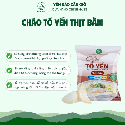 Yến Đảo - Quà Tặng Cho Đơn 290k Cháo Yến Mềm Mịn Thơm Ngon Cung Cấp Dinh Dưỡng Cho Cơ Thể