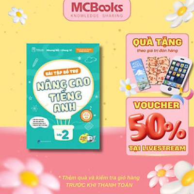 Sách - Bài Tập Bổ Trợ Nâng Cao Tiếng Anh Lớp 2 - Theo Chương Trình  Giáo Khoa - MCBooks