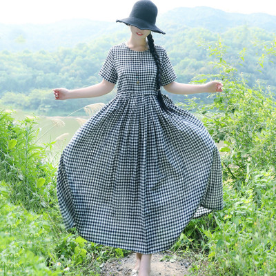 Đầm sơ mi Haint Boutique form rộng kẻ sọc kèm dây thắt eo da159