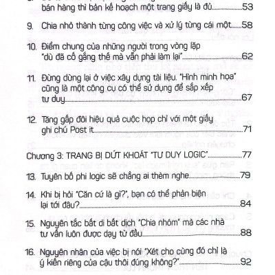 Những Điều Công Ty Không Dạy Bạn - Bí Quyết Sắp Xếp Tư Duy Của Người Làm Việc Năng Suất Cao