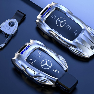 Ốp Chìa Khóa Mercedes C180 C200 C250 C300 E180 E200 E300 Glc200 Glc250 Glc300, Mercedes GLC...