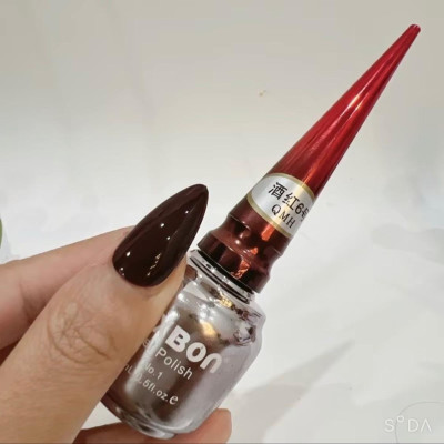 [Chai Lẻ] Sơn Gel Đỏ Mận MXBON Cao Cấp Số 6 Đặc Biệt 15ml Siêu Đậm Mướt, Dễ Kéo, Cần Dùng Đèn Hơ Nhanh Khô, Sơn Móng Làm Nail Đỏ Đô, Đỏ Mận