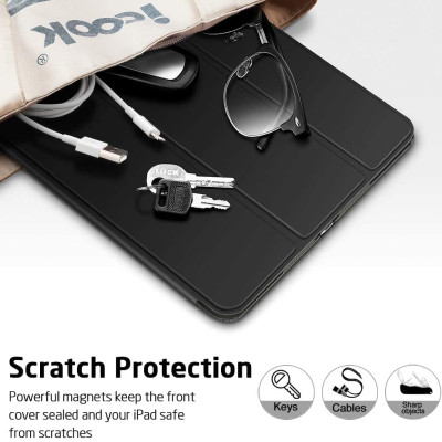 Bao da cho iPad Gen 8 10.2 2020 ESR Rebound Slim Smart Case - Hàng Nhập Khẩu