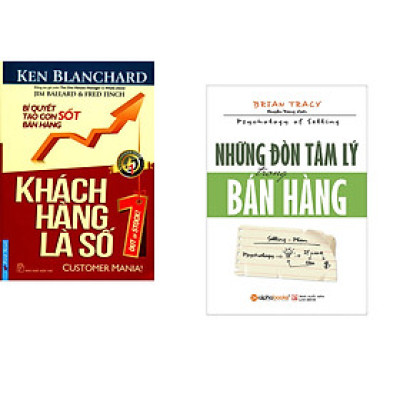 Combo 2 cuốn sách: Khách Hàng Là Số 1 + Những Đòn Tâm Lý Trong Bán Hàng