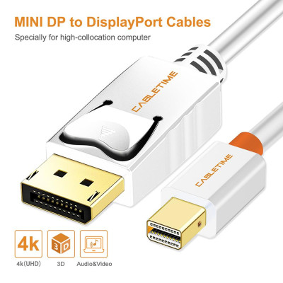 Cáp chuyển đổi di động Thunderbolt DP - DP, cổng HD cho máy chiếu HDTV, PC