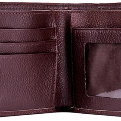 Ví Nam Da Cá Sấu Gai Đuôi Huy Hoàng HT2250 (12.5 x 10 cm) - Đỏ