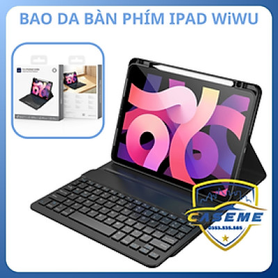 Bao da bàn phím dành cho iPad Pro M2 11 inch 2022 Wi Wu MK-006 – 3 trong 1 kèm bút cảm ứng - Hàng chính hãng