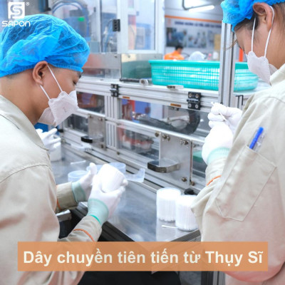 [Lố 12 túi] Tăm bông vệ sinh người lớn YUMY thân trúc [TB01-524] túi 100 que