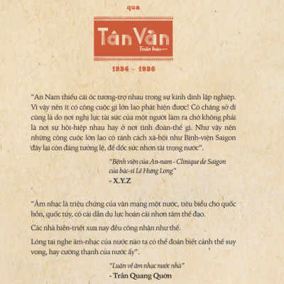 Sách - Nam Kỳ qua Tân Văn tuần báo TH