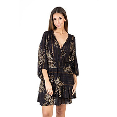 Đầm Vẽ Ánh Kim Cotton Isla Bonita