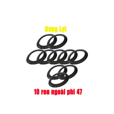 Bộ 10 Ron chụp ngoài ống thủy tinh phi 47 dùng cho máy nước nóng năng lượng mặt trời