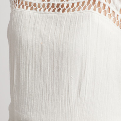 Maxi Trắng Cotton Ren Cao Cấp Luna Llena