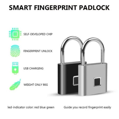 Khóa Cảm Ứng Vân Tay Loại Tốt – Mở Khóa Nhanh, Chống Nước, Chống Phá, ĐÈN TRANG TRÍ