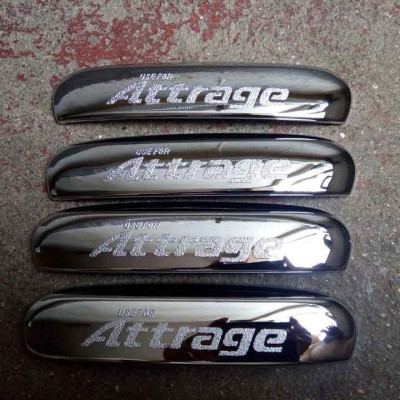 Bộ 8 Ốp Tay Hõm Cửa Mạ Crom Chống Trầy Xước Dành Cho Ô Tô Attrage 2015-2019