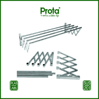 [CHÍNH HÃNG] Giàn phơi đồ inox co giãn thông minh PROTA 86cm – Bảo hành 12 tháng – Cam kết 1 đổi 1 – Chất lượng cao