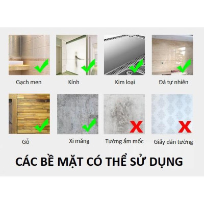 Keo Dán Tường Đa Năng, Keo Gắn Kệ Inox, Hợp Kim, Kim Loại Gắn Với Tường, Keo Chịu Nước, Không Khoan Tường. TakyHome 6010