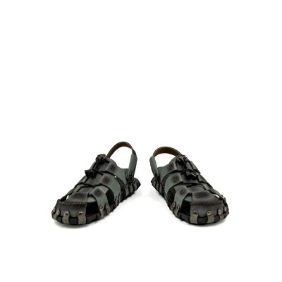 Sandal Rọ Nam Da Bò Thật Tomoyo TMS10108