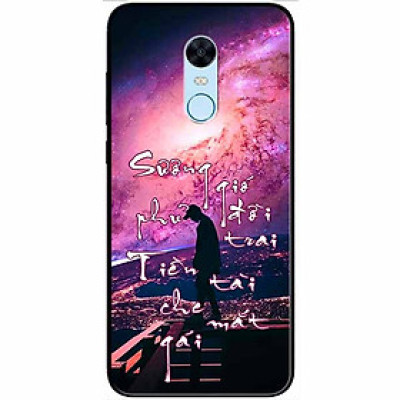 Ốp lưng dành cho Xiaomi Redmi Note 5 ( Redmi 5 Plus ) mẫu Sương Gió Phủ Đời Trai