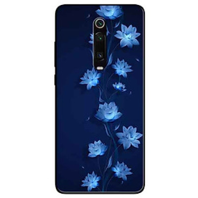 Ốp lưng in cho Xiaomi K20/ K20 Pro/ Mi 9T Mẫu Sen Xanh