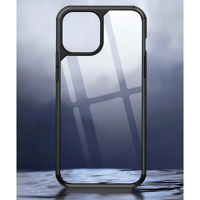 Ốp trong có viền tím cho iPhone 14 pro max chống sốc cao cấp - hàng chính hãng