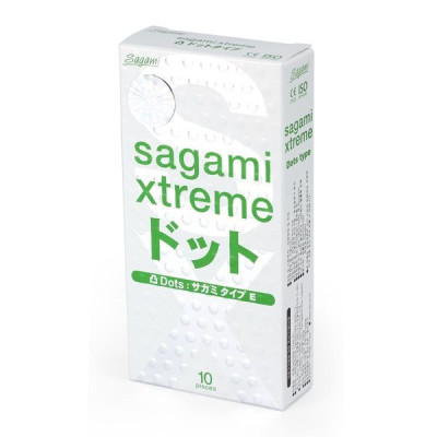 Bao Cao Su Nhật Bản Giá Rẻ Sagami Xtreme White (10 pcs) - Có Gai Nổi Li Ti Kích Thích Khoái Cảm - 100% Nhập Khẩu Chính Hãng - Che Tên Sản Phẩm