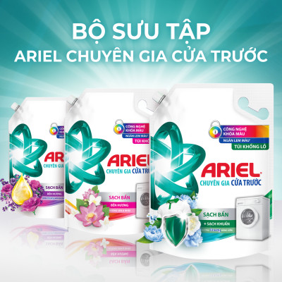 Nước Giặt ARIEL Cửa Trước Hương Downy Nắng Sớm Túi 3.9 KG