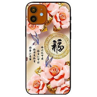 Ốp lưng dành cho Iphone 12 - 12 Pro mẫu Hoa Bướm