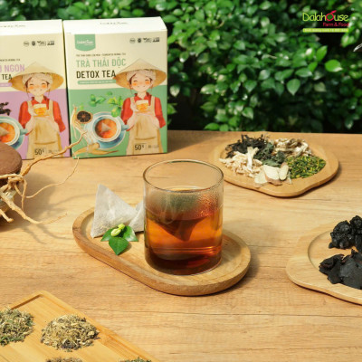 Combo 4 Hộp Trà Dalahouse Hộp 50g - Trà Thanh Xuân, Trà Thải Độc, Trà Đề Kháng, Trà Ngủ Ngon, Tốt Cho Sức Khỏe