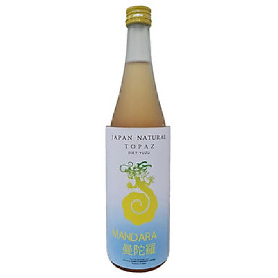 Sake Yuzu Nhật Bản agata Mandara Topaz Chai 720ml